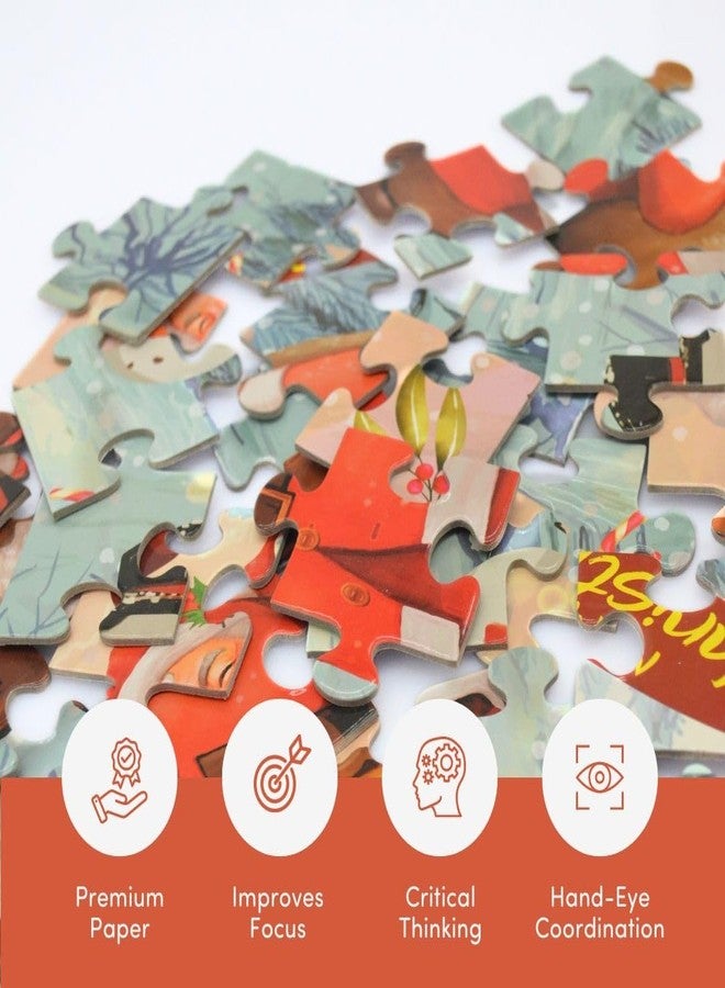 Mittimate Christmas Jigsaw Puzzle Game I 36 Pieces Puzzle Toy I Creative Activity, Travel Game, Christmas Gift for Boys & Girls Ages 4, 5, 6, 7, 8, 9 - Image 5